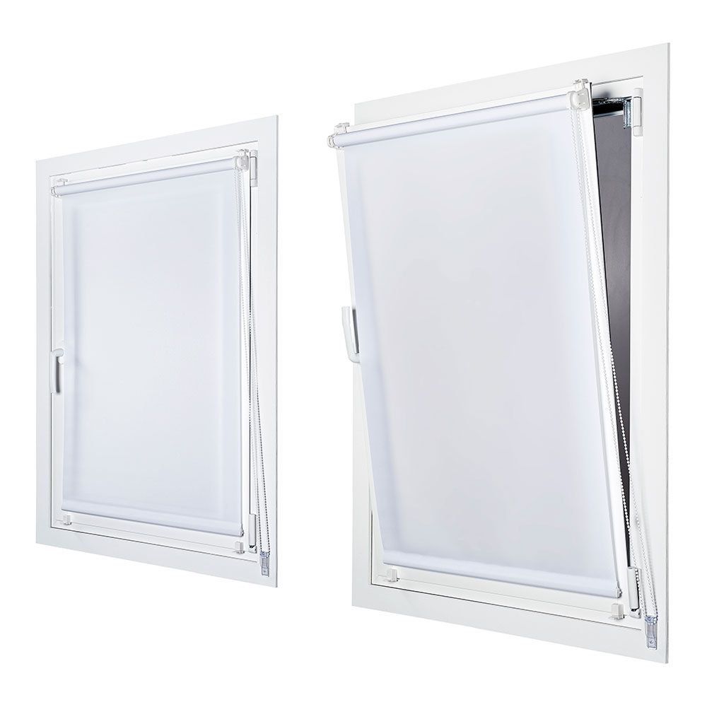 Cortina de rolo CLIP & FIX branca, 150 x 180 cm - Image 2