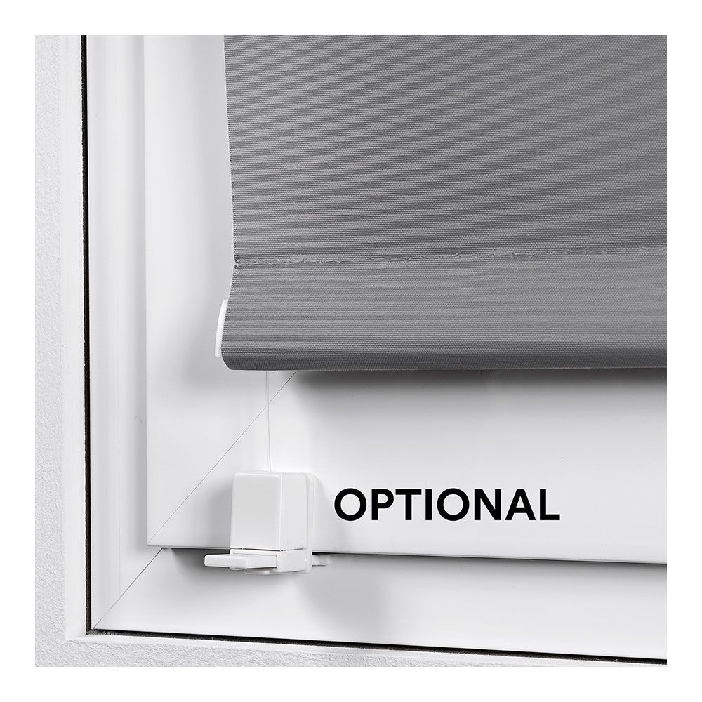 Cortina de rolo CLIP & FIX, cinza asfalto, 120 x 180 cm - Image 5