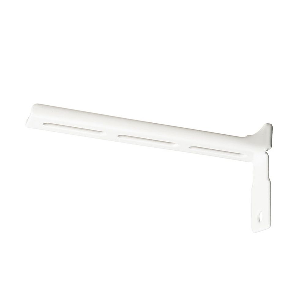 Suporte central de trilho duplo reforçado branco