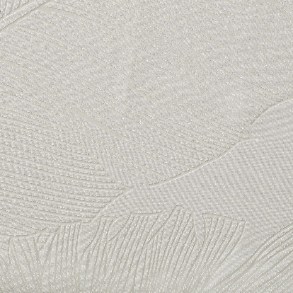 Cortina com estampa tropical, branca, 140 x 240 cm - Image 2