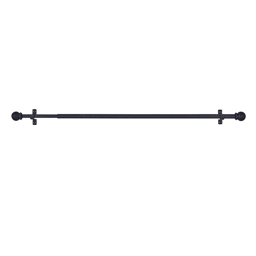 Varão de cortina extensível deco sphere, preto, 50-75 cm - Image 2