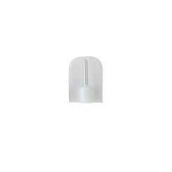 Suporte adesivo branco para varão de cortina, 4 UDS