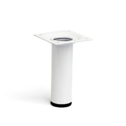 REI Perna cilíndrica mod. Aço 401g com acabamento branco ø30 x 100 mm