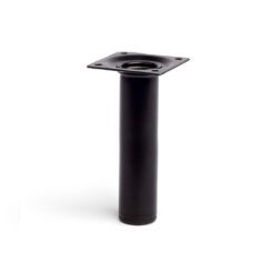 REI Perna cilíndrica mod. Aço 401g com acabamento preto ø30 x 150 mm