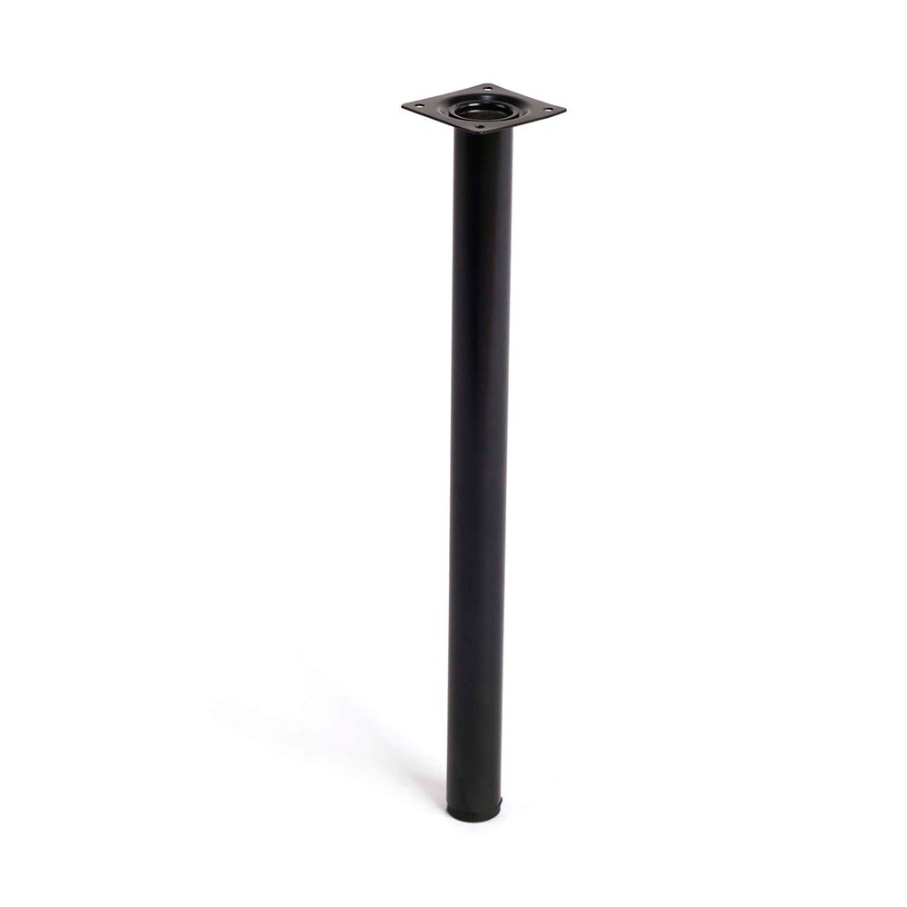 REI Perna cilíndrica mod. Aço 401g com acabamento preto ø30 x 400 mm