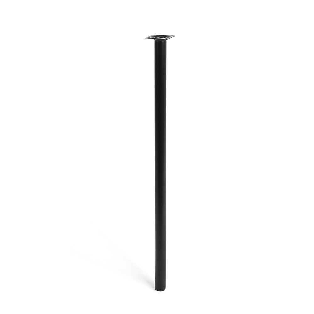 REI Perna cilíndrica mod. Aço 401g com acabamento preto ø30 x 700 mm