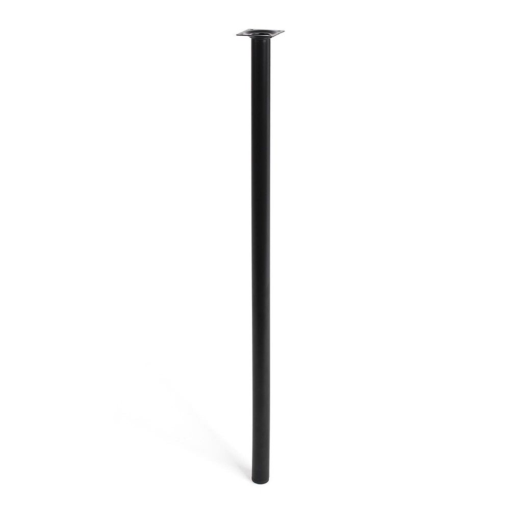 REI Perna cilíndrica mod. Aço 401g com acabamento preto ø30 x 800 mm