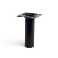 REI Perna cilíndrica mod. Aço 401g com acabamento preto ø30 x 100 mm