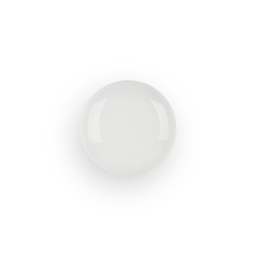 REI Puxador para móveis, modelo 821, porcelanato com acabamento branco, ø35 mm, blister 4 unidades - Image 3