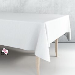 Rolo toalha de mesa branco liso 1,40 x 25 m