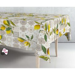 Rolo de toalha de mesa PVC estampa limão 1,40 x 25 m