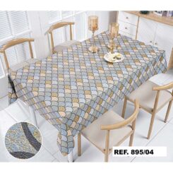 Rolo de toalha de mesa círcle gold 1,40 x 20 m