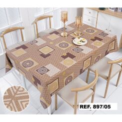 Rolo de toalha de mesa master gold castanho 1,40 x 20 m