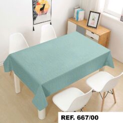 Rolo de toalha de mesa marbeld gold azul 1,40 x 20 m