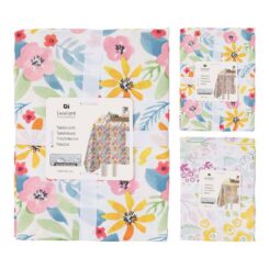Toalha de mesa com estampado floral 180 x 130 cm