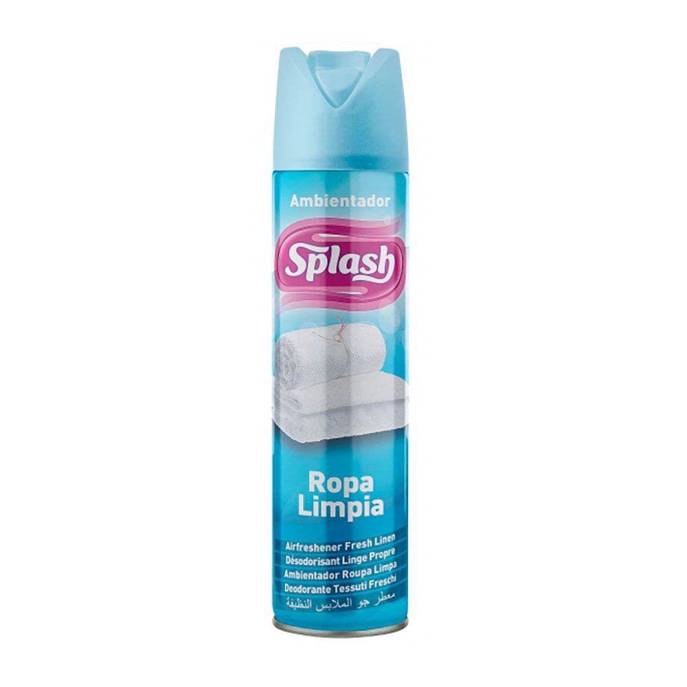 Spray ambientador aroma a roupa limpa 300 ml