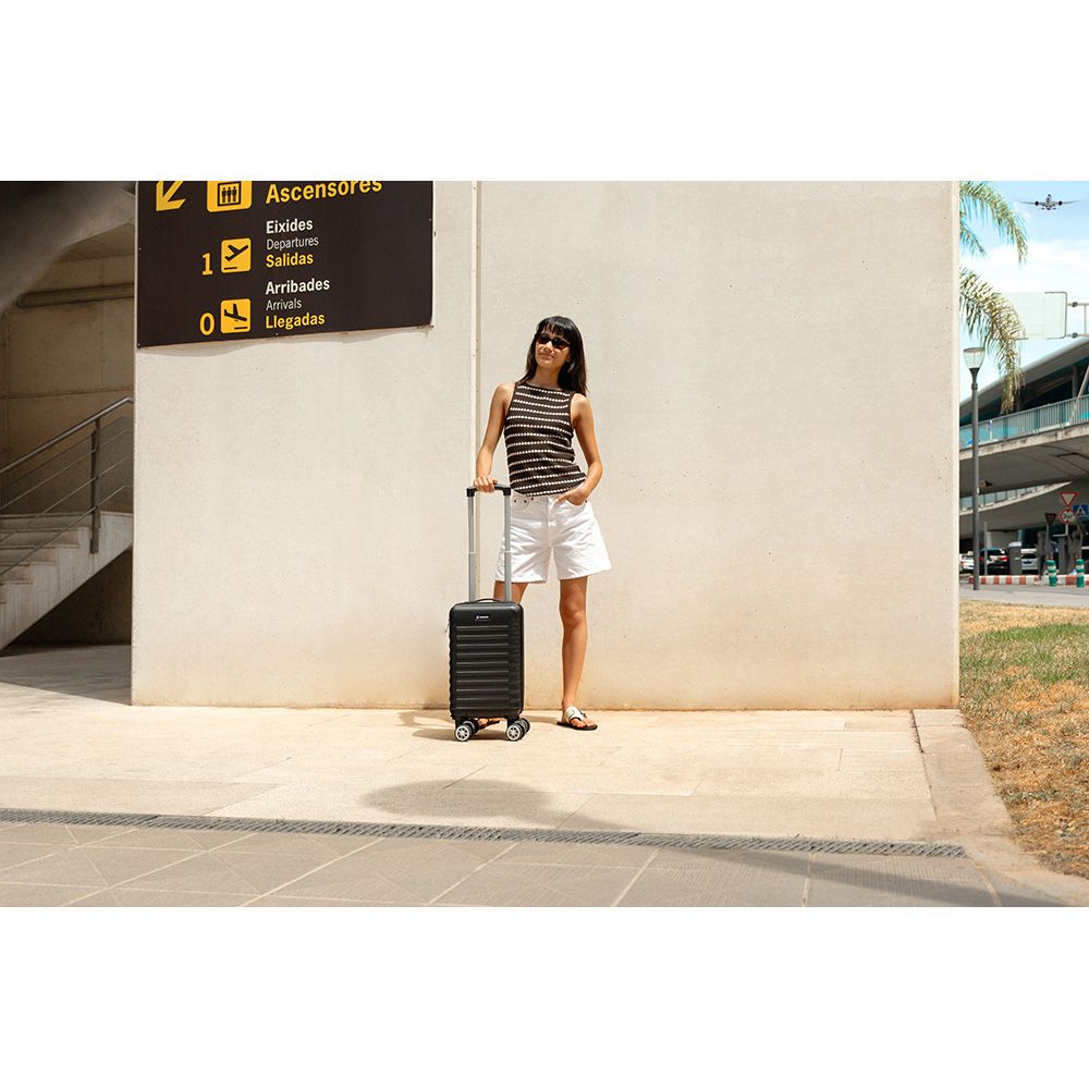 Mala de cabine upfly underseat XXS preto 25 x 20 x 40 cm - Image 4