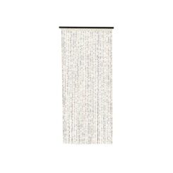 Cortina de bambu, COR castanha, para porta, 90 x 200 cm