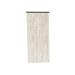 Cortina de bambu, COR natural, para porta, 90 x 200 cm