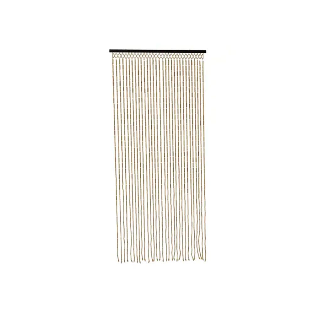 Cortina de bambu, COR natural, para porta, 90 x 200 cm