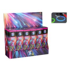 Acessórios luminosos, brilham no escuro, caixa 5 peças
