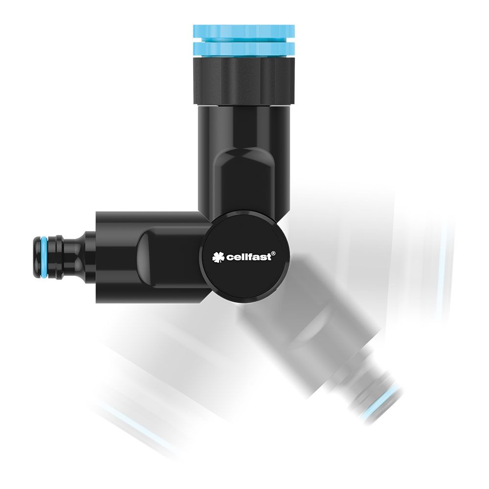 Conector angular multifuncional com rosca fêmea, energo 6 BAR, ½ POL - ¾ POL - 1 POL, blister - Image 2