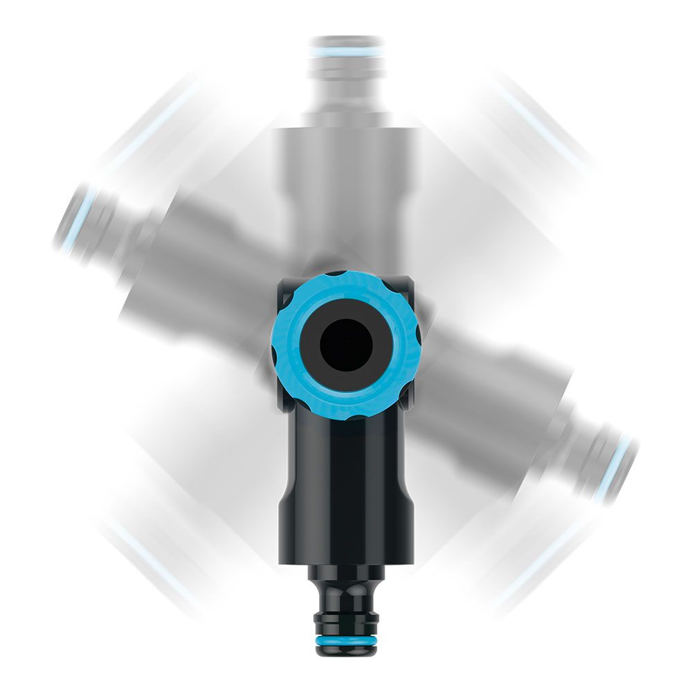 Conector angular multifuncional com rosca fêmea, energo 6 BAR, ½ POL - ¾ POL - 1 POL, blister - Image 3