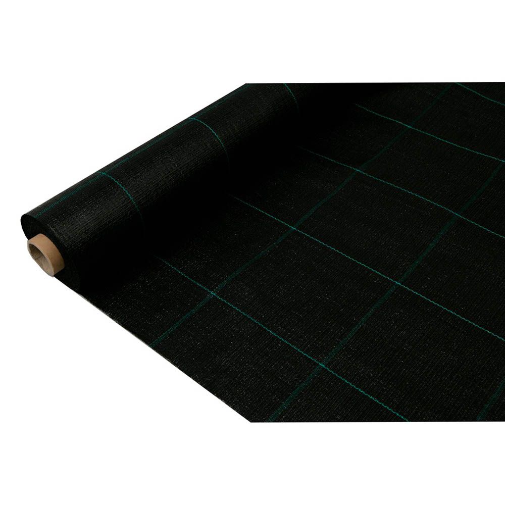 Malha anti-erva 100 g/m² preta 1 x 25 m