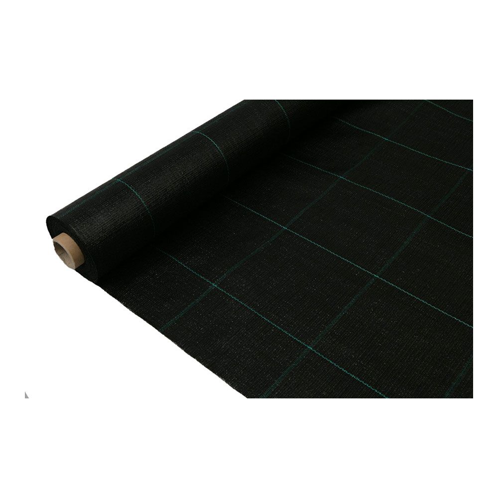 Malha anti-erva 100 g/m² preta 1 x 100 m
