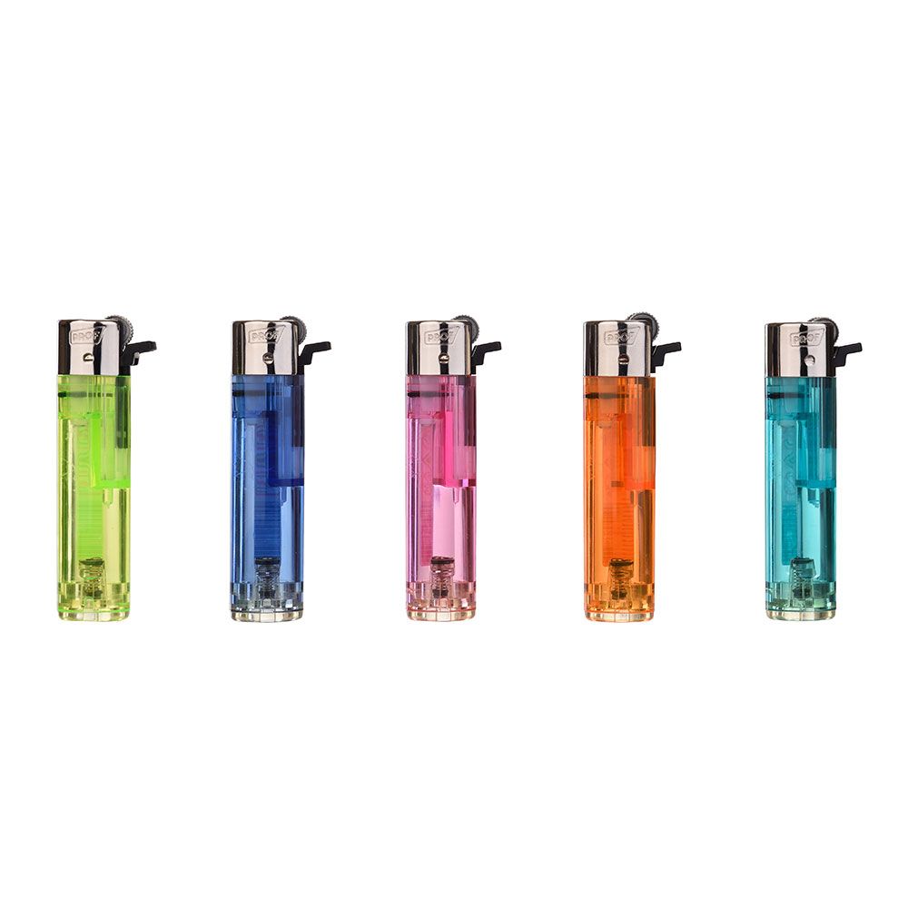 Isqueiro flint, cores variadas transparentes - Image 3
