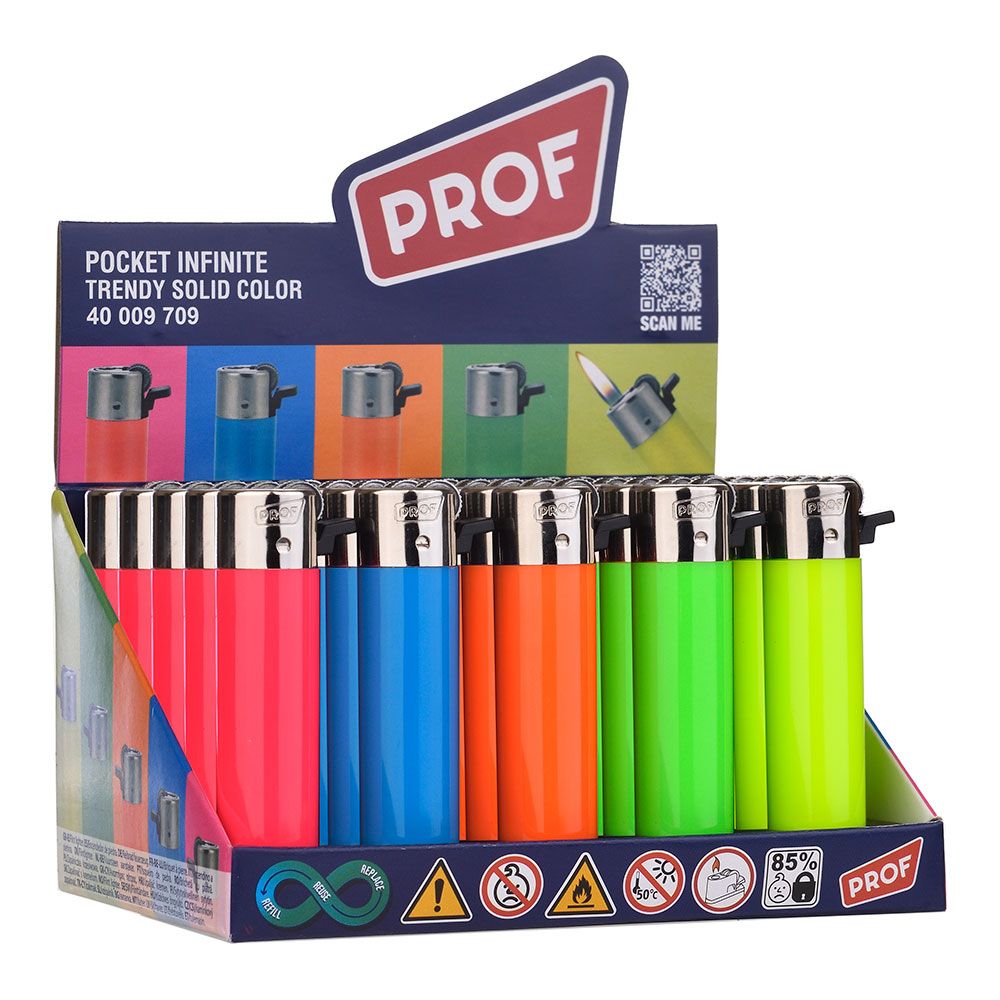 Isqueiro de pedra, cores variadas fluor
