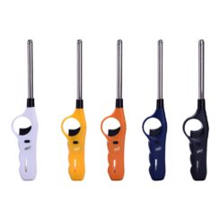 Isqueiro de cozinha eletrónico recarregável, cores variadas, bolha