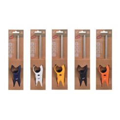 Isqueiro de cozinha eletrónico recarregável, cores variadas, ECO blister