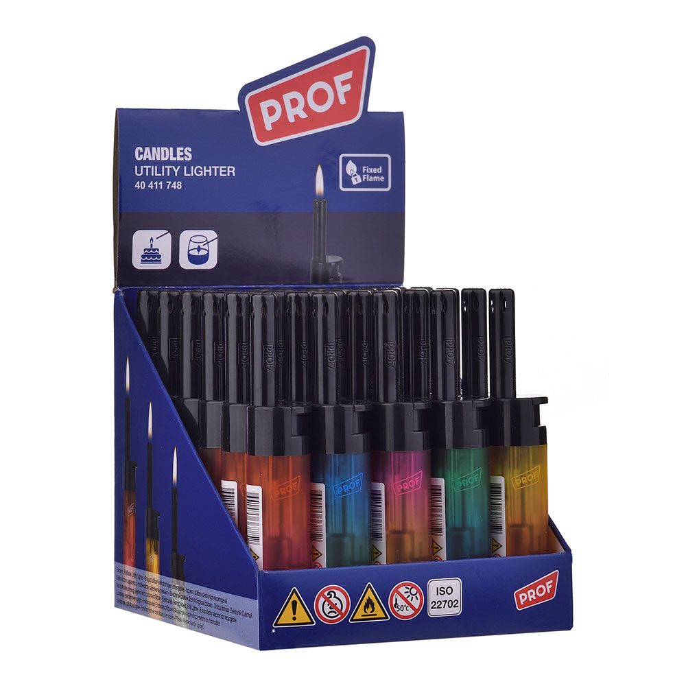 Isqueiro utilitário velas, cores variadas