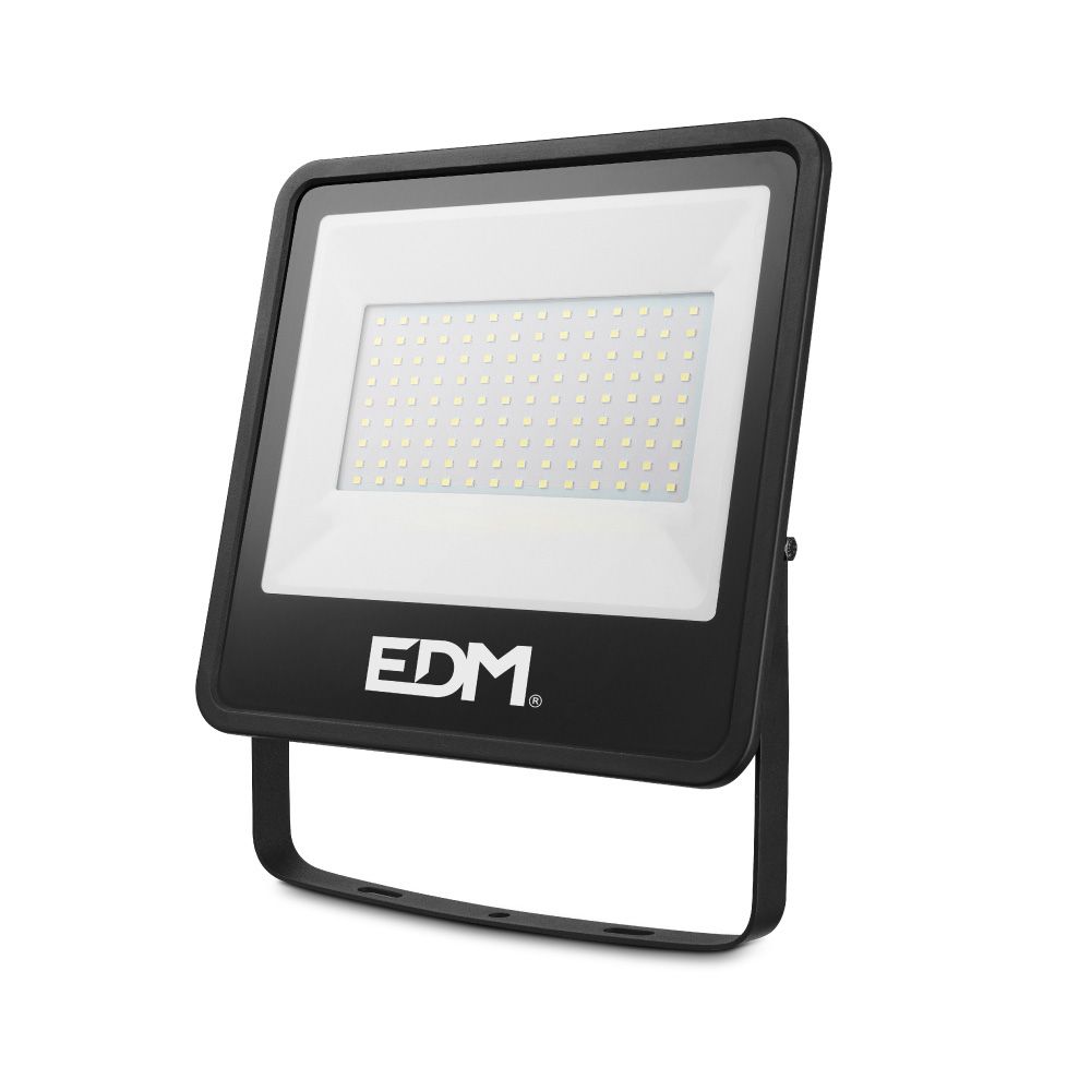 Projetor LED 100 W 8200 LM 6400 K LUZ fria black series, 24,6 x 22,8 x 2,9 cm - Image 2