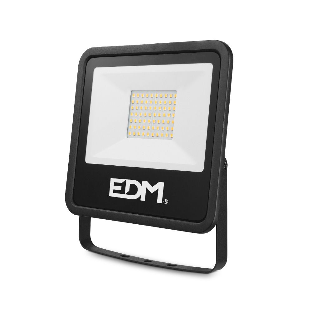 Foco projetor LED 50 W 4000 LM 4000 K LUZ neutra black series 19,2 x 2,9 x 17,5 cm - Image 2