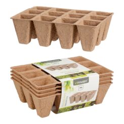 Bandejas para semear com 12 aberturas, 4 UDS