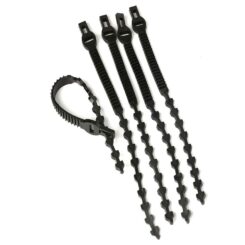Abraçadeiras de borracha 60 cm, blíster 2 un