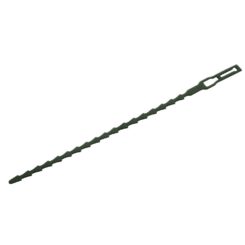 Abraçadeiras reutilizáveis e ajustáveis, COR verde, 17 cm, blíster 40 un