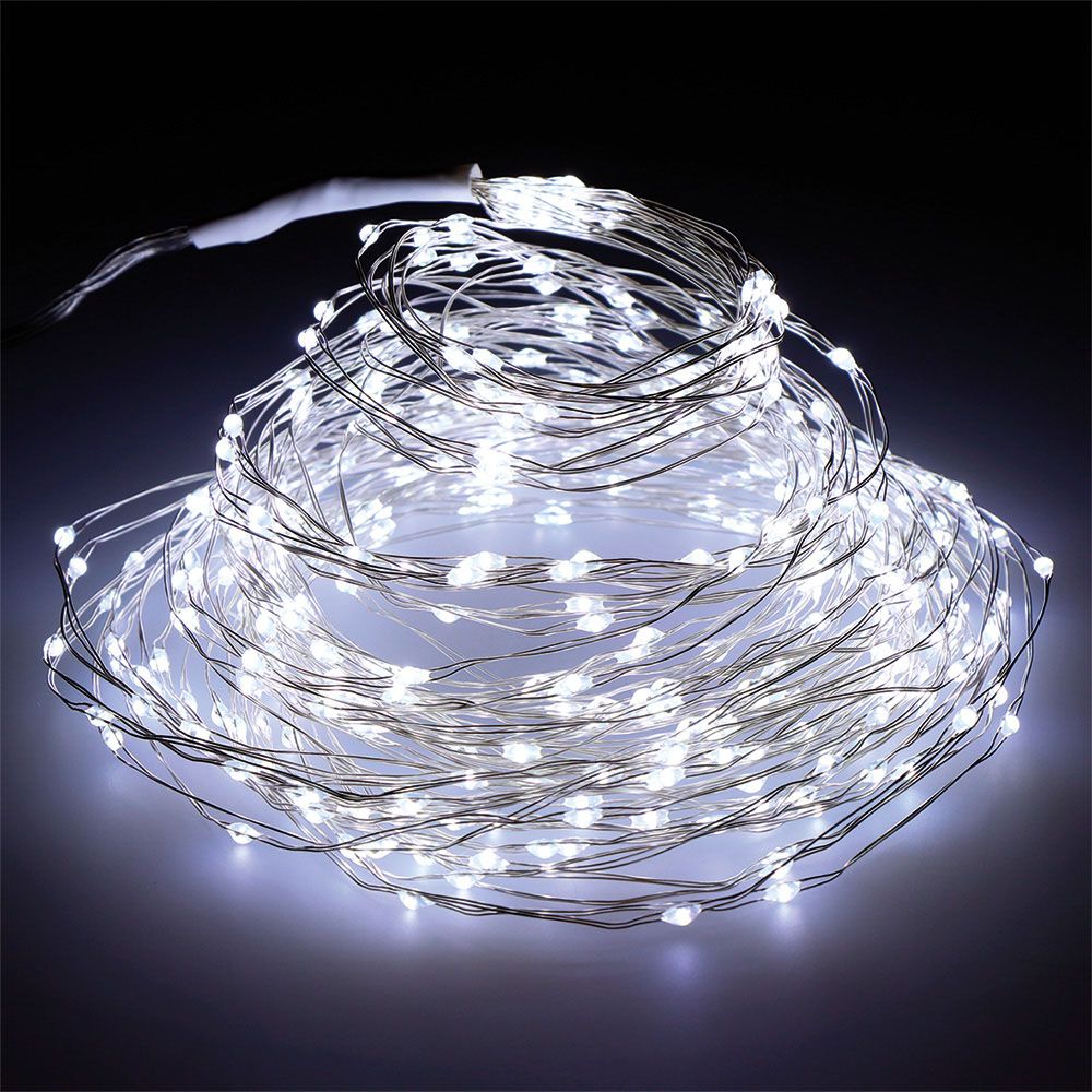 Grinalda de micro LED para árvore de 180 cm, 408 leds, LUZ fria, exterior, 6,8 m