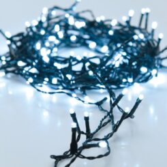 Grinalda fixa 480 leds de LUZ fria, exterior, 36 m