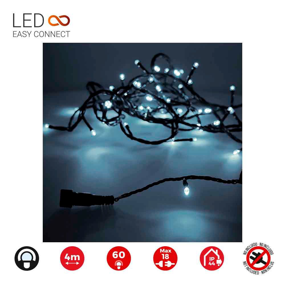 Grinalda easy-connect 60 leds branco frio 30V total 1,08W IP44 4m - Image 2