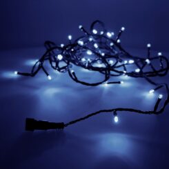 Grinalda easy-connect 60 leds azul 30V total 1,08W IP44 4m