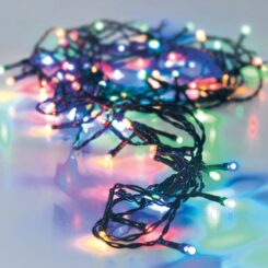 Grinalda multifunções multicor 120 leds 220V IP44 12m