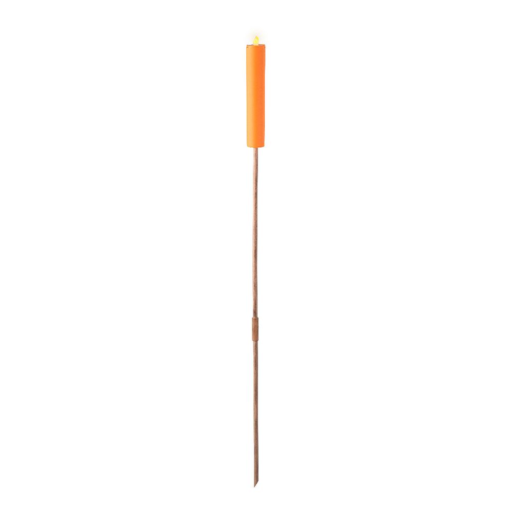 Vela solar cores sortidas efeito chama Ø4x90cm lumineo - Image 5