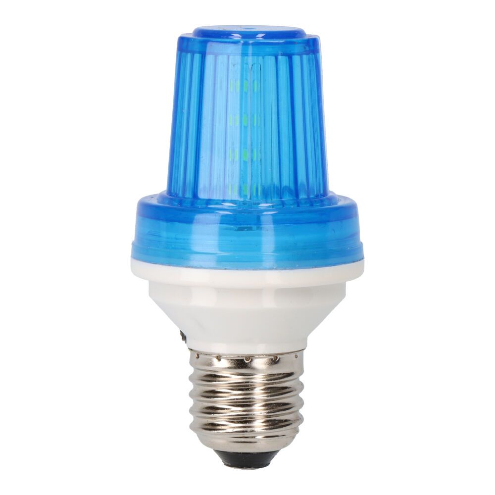 Lâmpada de flash E27 1W COR azul
