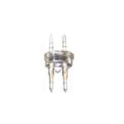 Conetor para tubo flexilux/flexiled 13mm 2 vias "ponta-ponta"