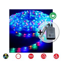 KIT flexiled multifunções multicor IP44 230V 12m EDM