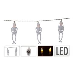 Grinalda halloween 10 leds 2 pilhas AA