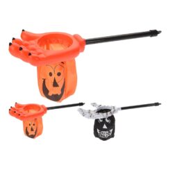 TRICK OR TREAT Garra com bolsa coleta doces de Halloween modelos variados